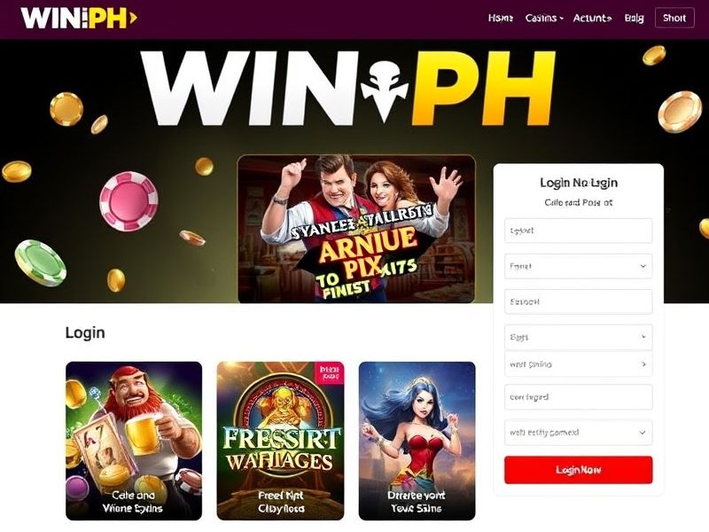 Access the official winph login portal to dive into exclusive online casino games, secure your account, and enjoy thrilling rewards. Start your gaming journey today!